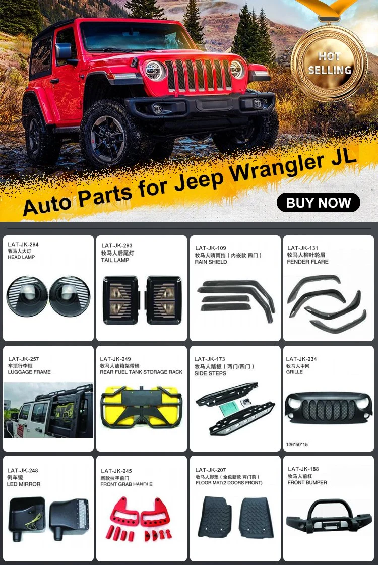 Hot Sale Car Accessories Auto Spare Parts for Jeep Wrangler Jk